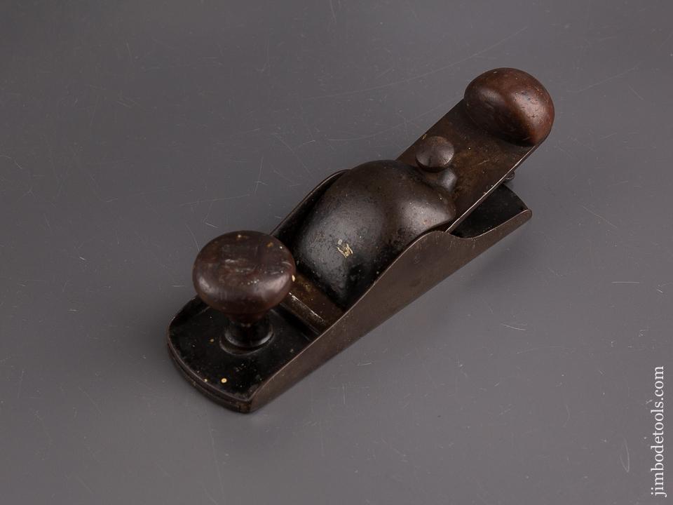 Fantastic! Handled Metallic Block Plane with Tail by EXCELSIOR CUTTER METALLIC PLANE CO, AUBURN NY - 86077U