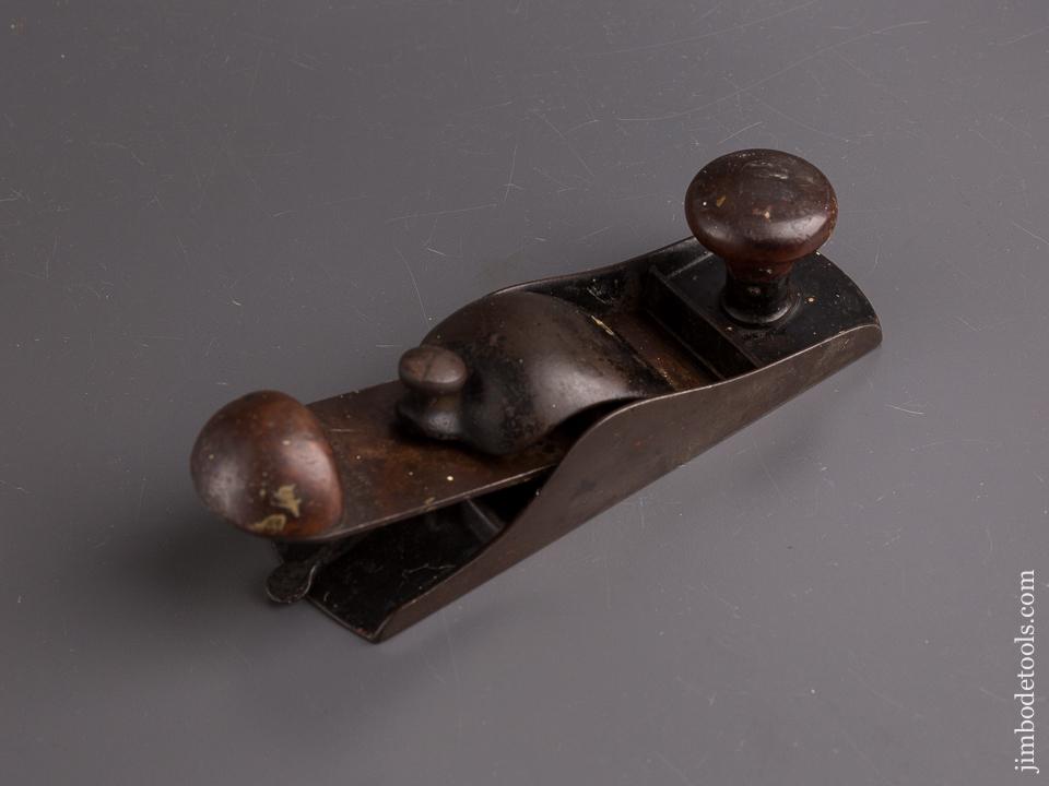 Fantastic! Handled Metallic Block Plane with Tail by EXCELSIOR CUTTER METALLIC PLANE CO, AUBURN NY - 86077U