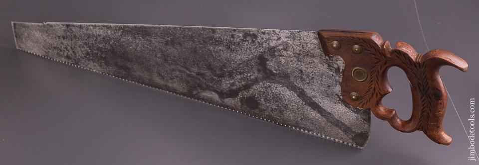 9 point 24 inch Crosscut DISSTON No. 12 London Spring Hand Saw - 86091