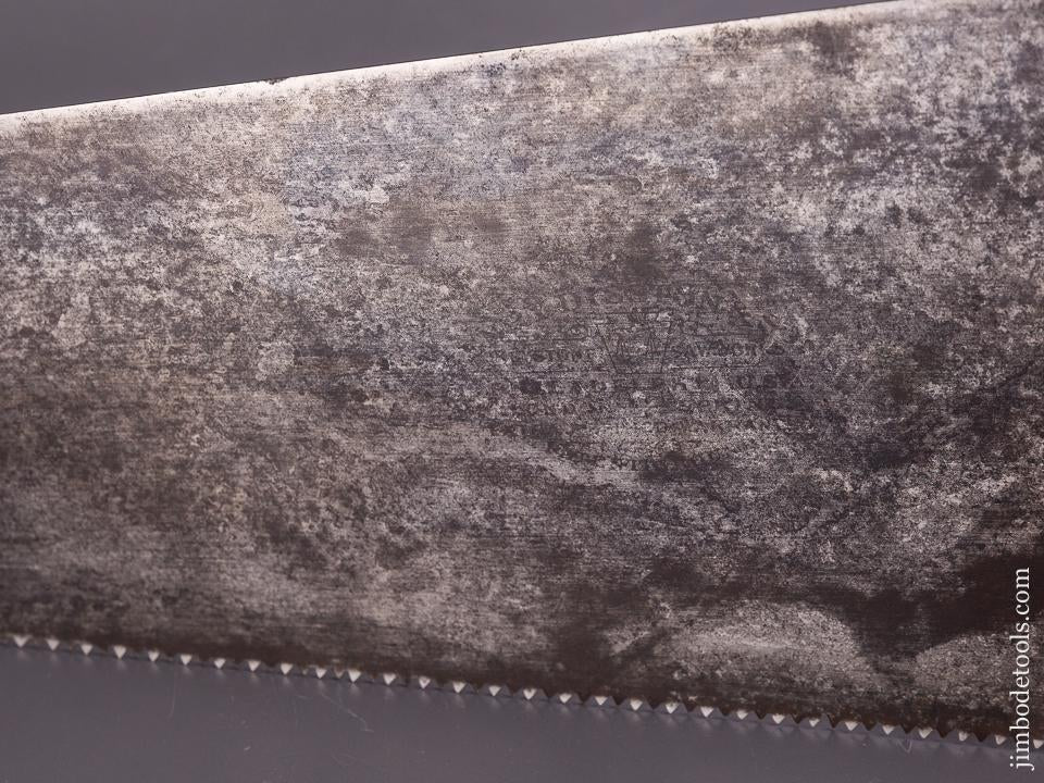 9 point 24 inch Crosscut DISSTON No. 12 London Spring Hand Saw - 86091