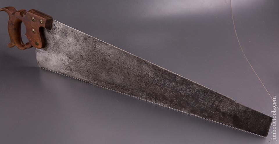 9 point 24 inch Crosscut DISSTON No. 12 London Spring Hand Saw - 86091