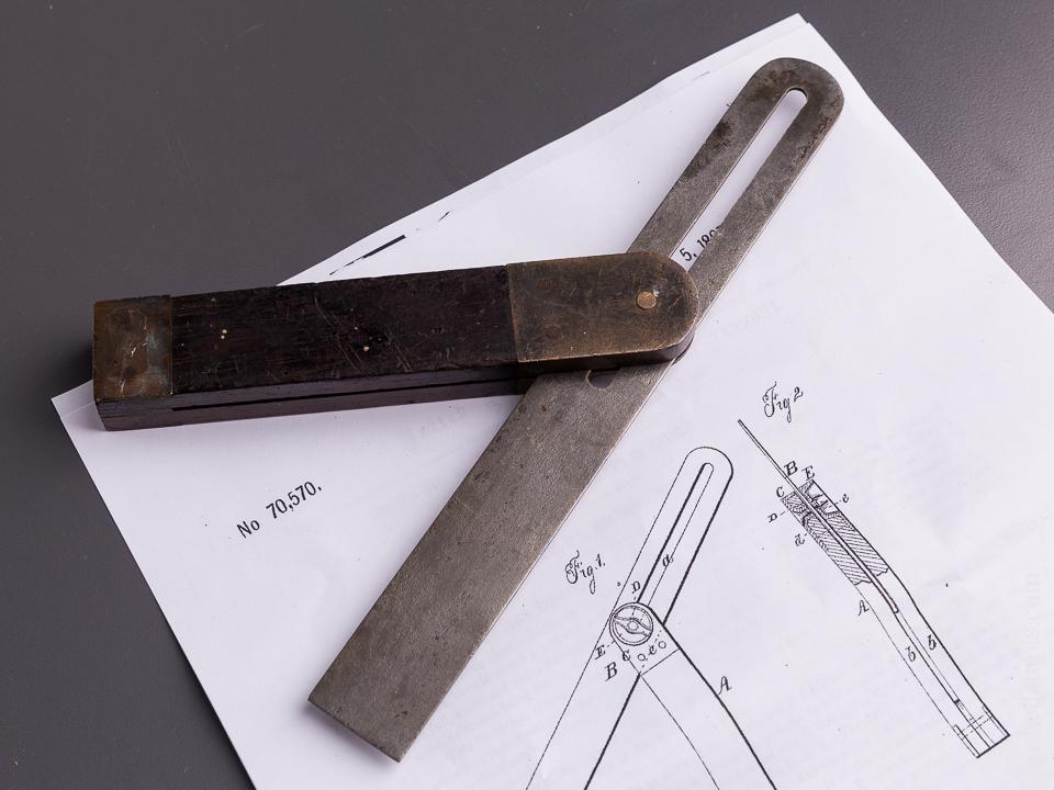 HOWARD's Patent November 5, 1867STAR TOOL CO Eight inch Bevel - 86107