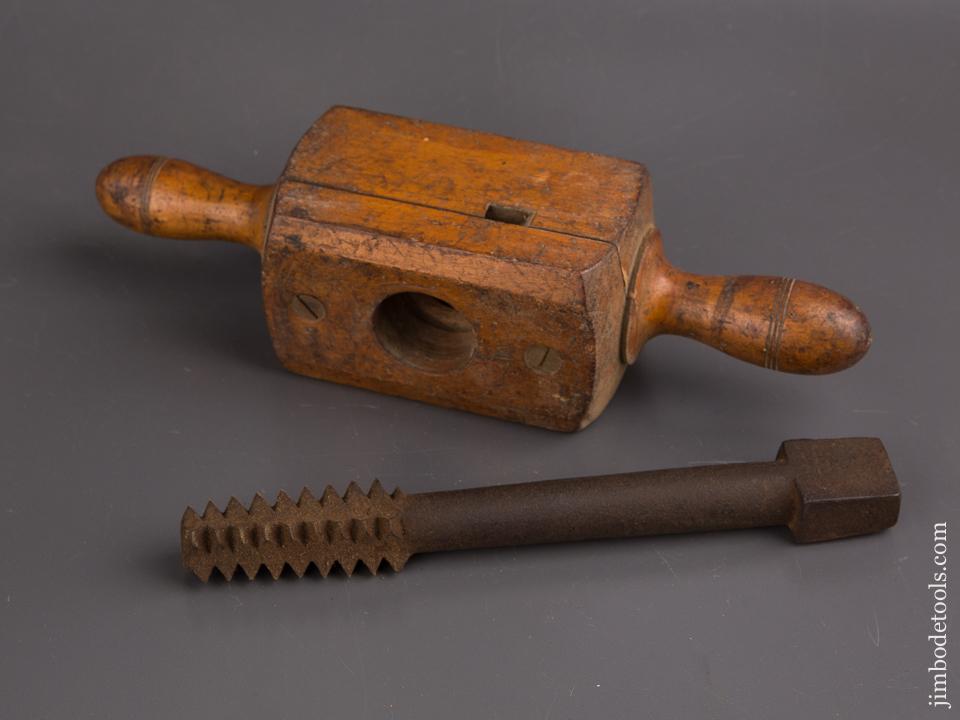 Signed 1 1/4 inch Thread Box & Tap - 86118