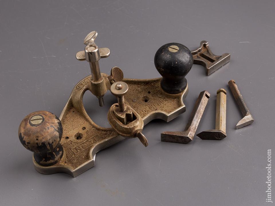 STANLEY No. 71 Router Plane 100% COMPLETE - 86120
