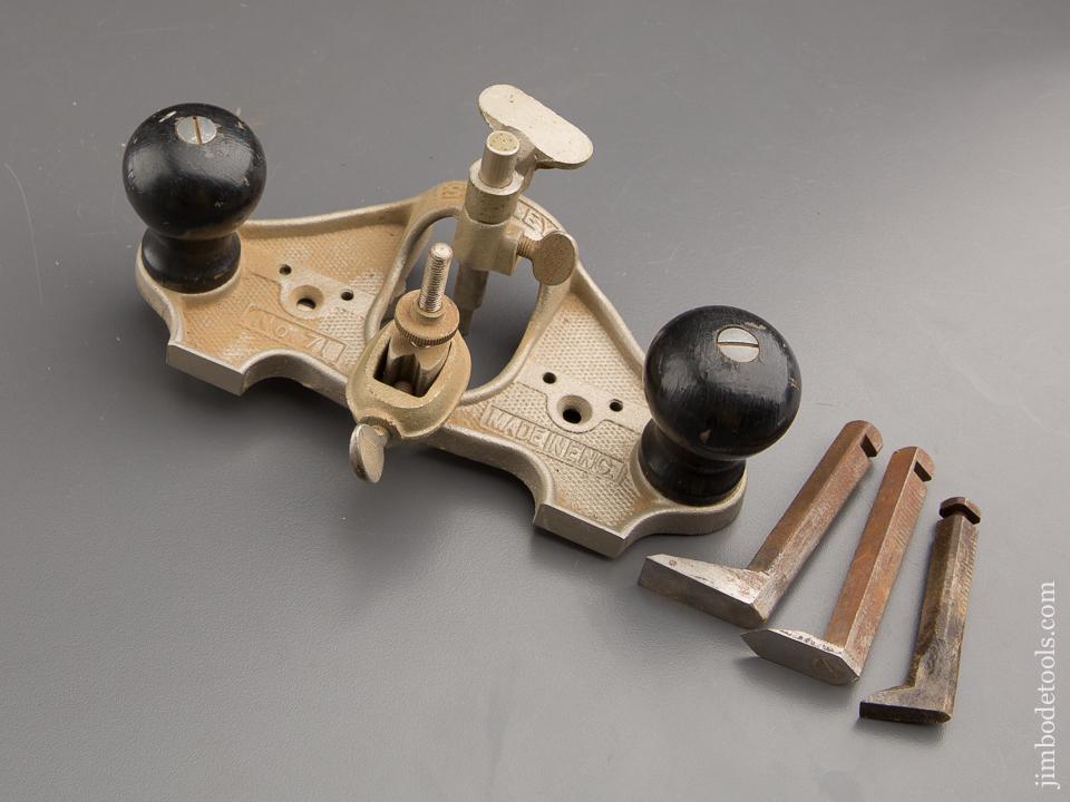 STANLEY No. 71 Router Plane 100% COMPLETE - 86134