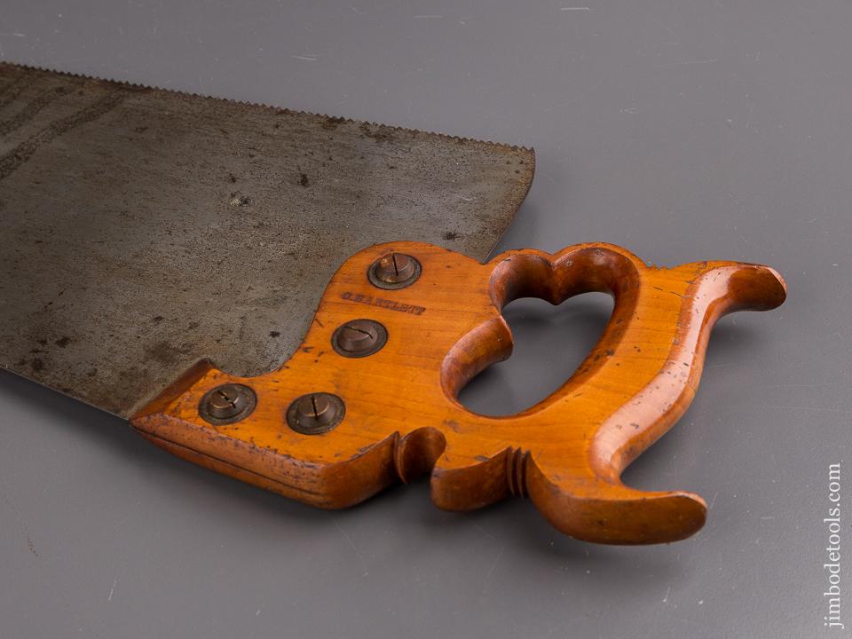 Stunning! DISSTON No. 12 London Spring Rip Hand Saw circa 1871 EXTRA FINE - 91267U