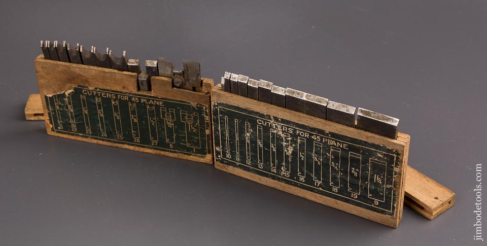 RARE and Complete! STANLEY No. A45 Aluminum Combination Plane in Original Box - 86167