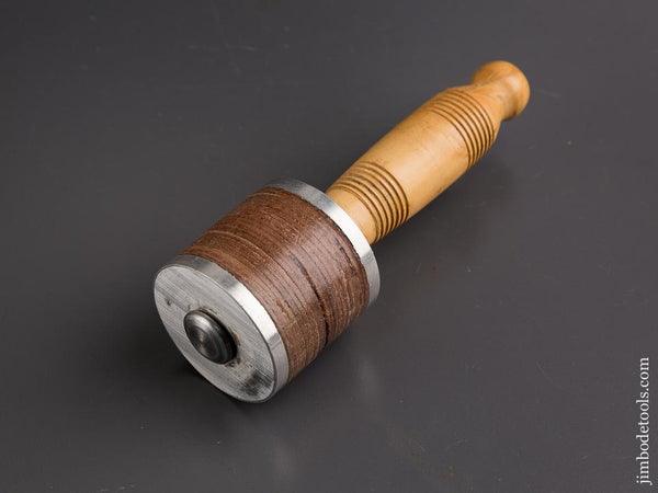 Leather Carving Mallet with Boxwood Handle - 86199M