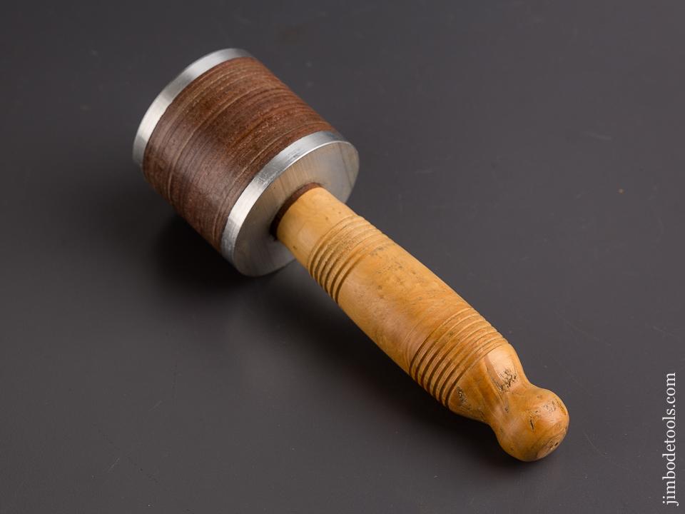 Leather Carving Mallet with Boxwood Handle - 86199M