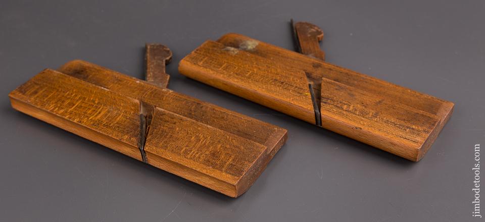 Matched Pair of GRIFFITHS NORWICH No. 8 Hollow & Round Moulding Planes circa 1803-1958 - 86212