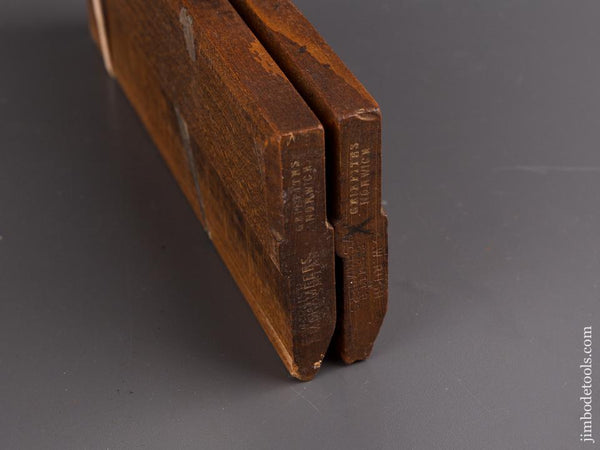 Matched Pair of No. 4 Hollow & Round Moulding Planes by GRIFFITHS NORWICH circa 1803-1958 - 86213