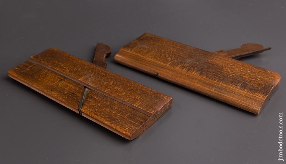Matched Pair of No. 4 Hollow & Round Moulding Planes by GRIFFITHS NORWICH circa 1803-1958 - 86213