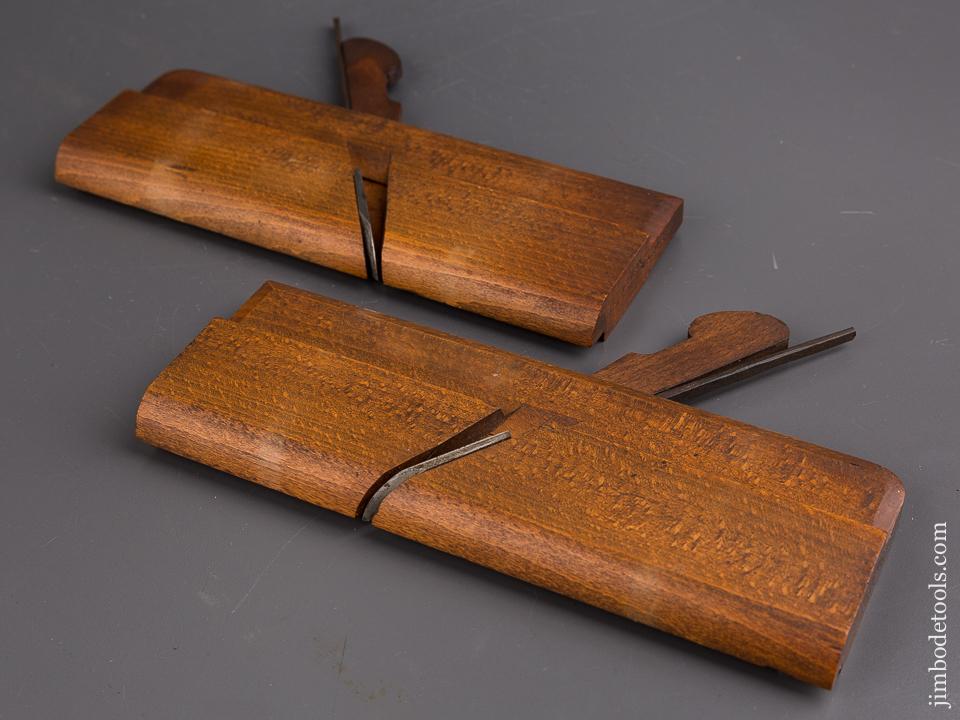 EXTRA FINE Pair of Side Round Moulding Planes by I. SORBY SHEFFIELD - 86215