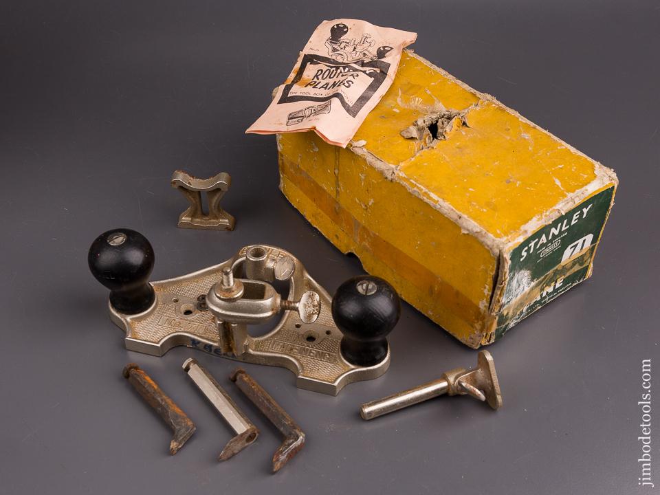 STANLEY No. 71 Router Plane 100% COMPLETE in Original Box - 86217