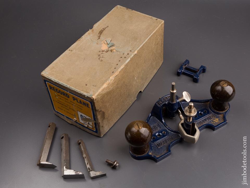 RECORD No. 071 Router Plane 100% COMPLETE in Original Box - 86227
