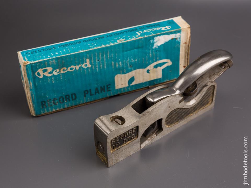 RECORD No. 073 Rebate Plane UNUSED in Original Box - 86241