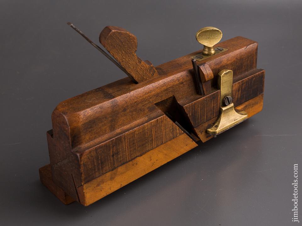 D. MALLOCH PERTH Moving Filletster Plane circa 1850-78 EXTRA FINE - 86245