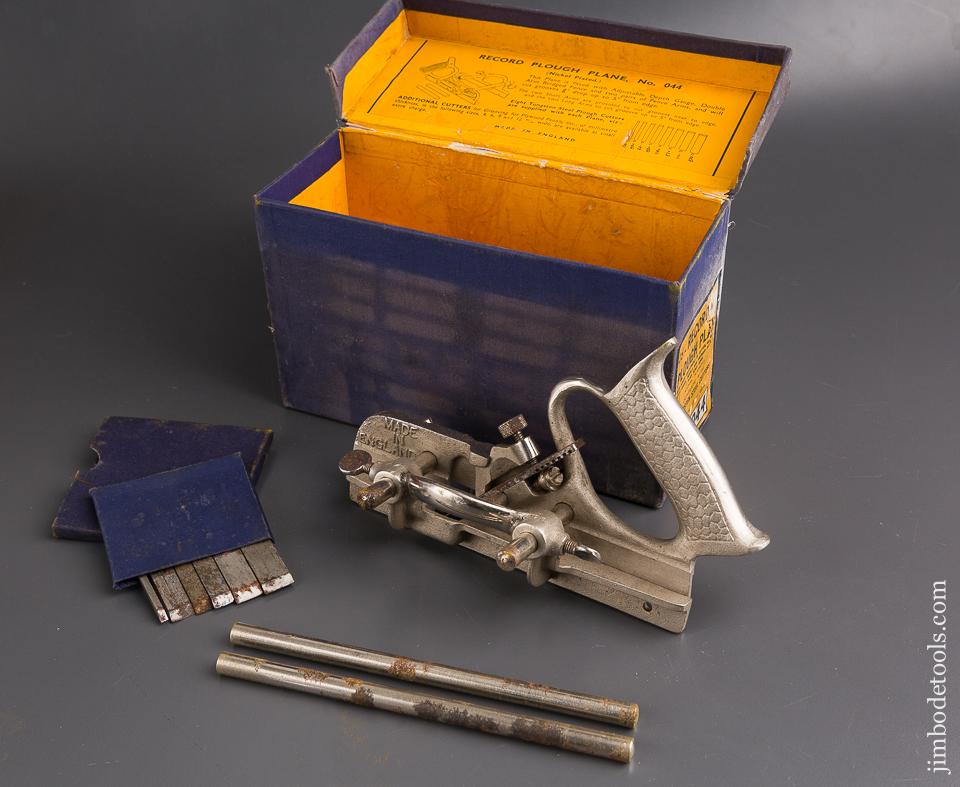 RECORD No. 044 Plough Plane 100% COMPLETE in Original Box - 86253