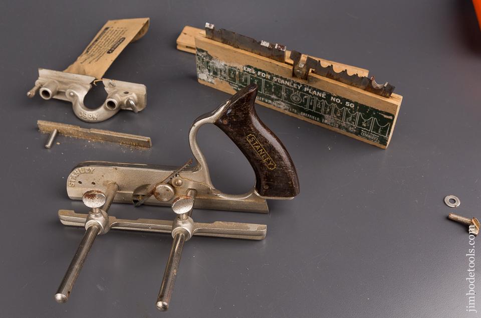 STANLEY No. 50 Light Combination Plane 100% COMPLETE - 86254