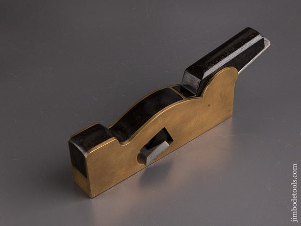 Great Ebony & Gunmetal Infill Shoulder Plane - 86302