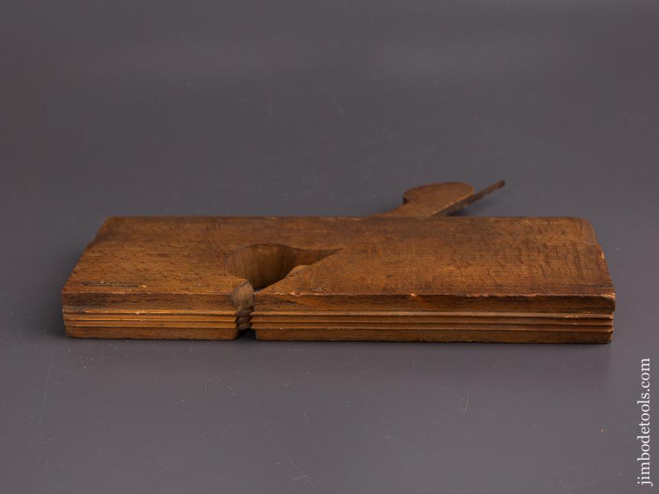 Minuscule 1/8 inch No. 148 Double Bead Moulding Plane by D. MALLOCH & SON PERTH circa 1878-1932 FINE - 86334