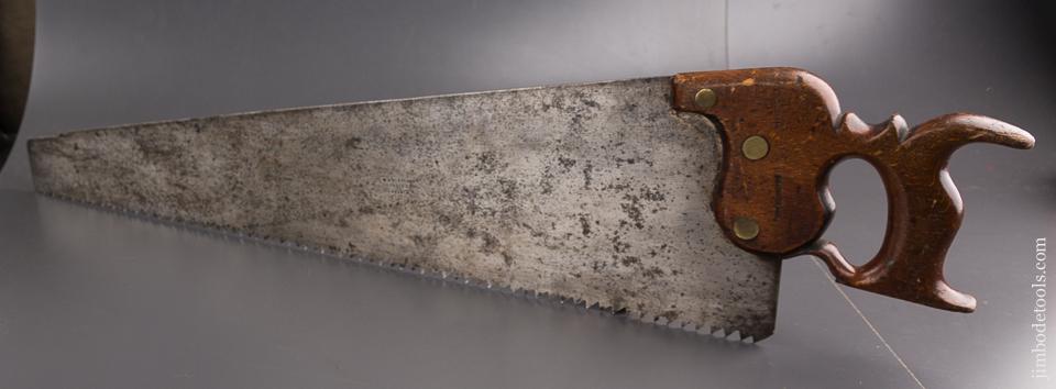 3 1/2 point 28 inch Rip W. FLETCHER Hand Saw - 86346