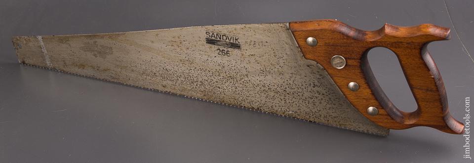 10 point 22 inch Crosscut SANDVIK No. 266 Hand Saw - 86349