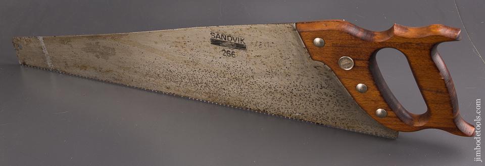 10 point 22 inch Crosscut SANDVIK No. 266 Hand Saw - 86349