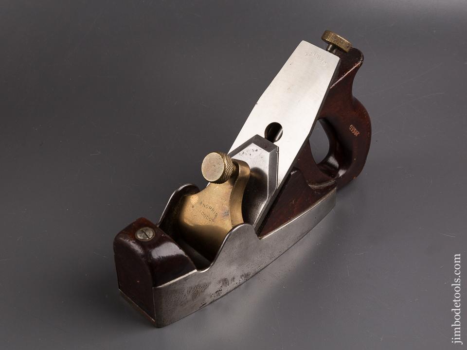 Fine NORRIS A5 Handled Smooth Plane with 2 1/4 inch ILES Iron - 86354