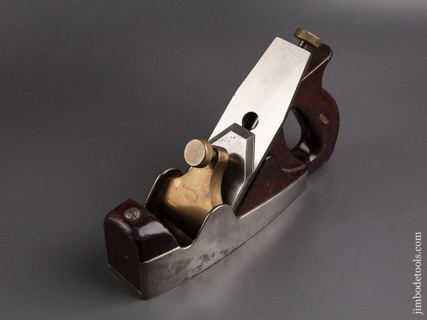 Fine NORRIS A5 Handled Smooth Plane with 2 1/4 inch ILES Iron - 86354