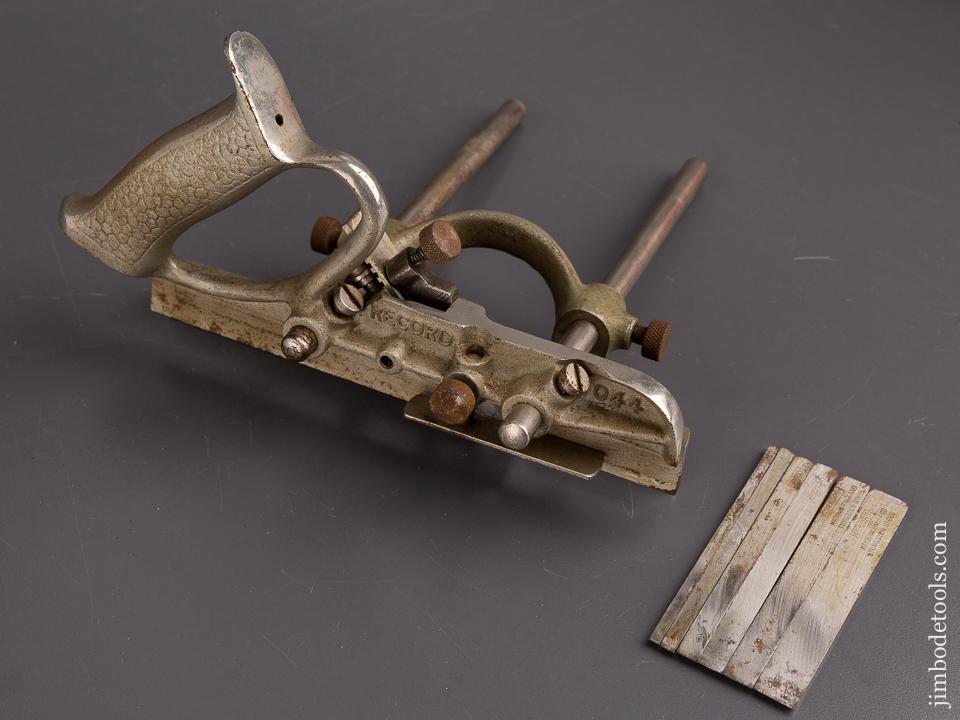 User RECORD No. 044 Plough Plane with Seven Cutters and Stop - 86359