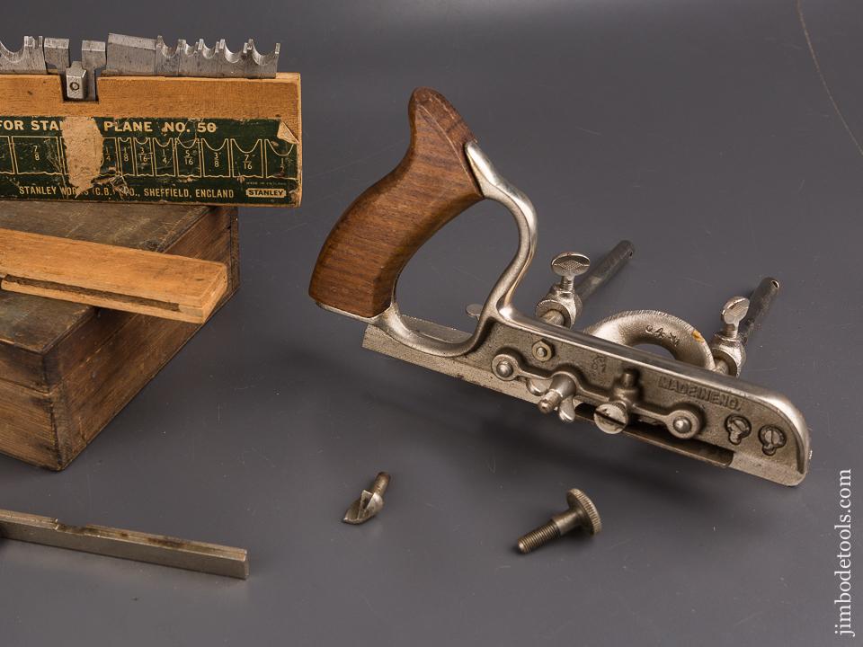 STANLEY No. 50 Light Combination Plane 100% COMPLETE in Wooden Box - 86362