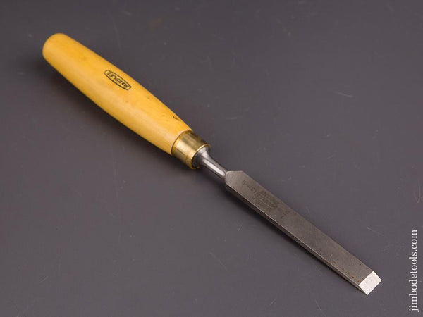 1/2 inch MARPLES Boxwood Handled Tang Firmer Chisel NEW OLD STOCK - 86364