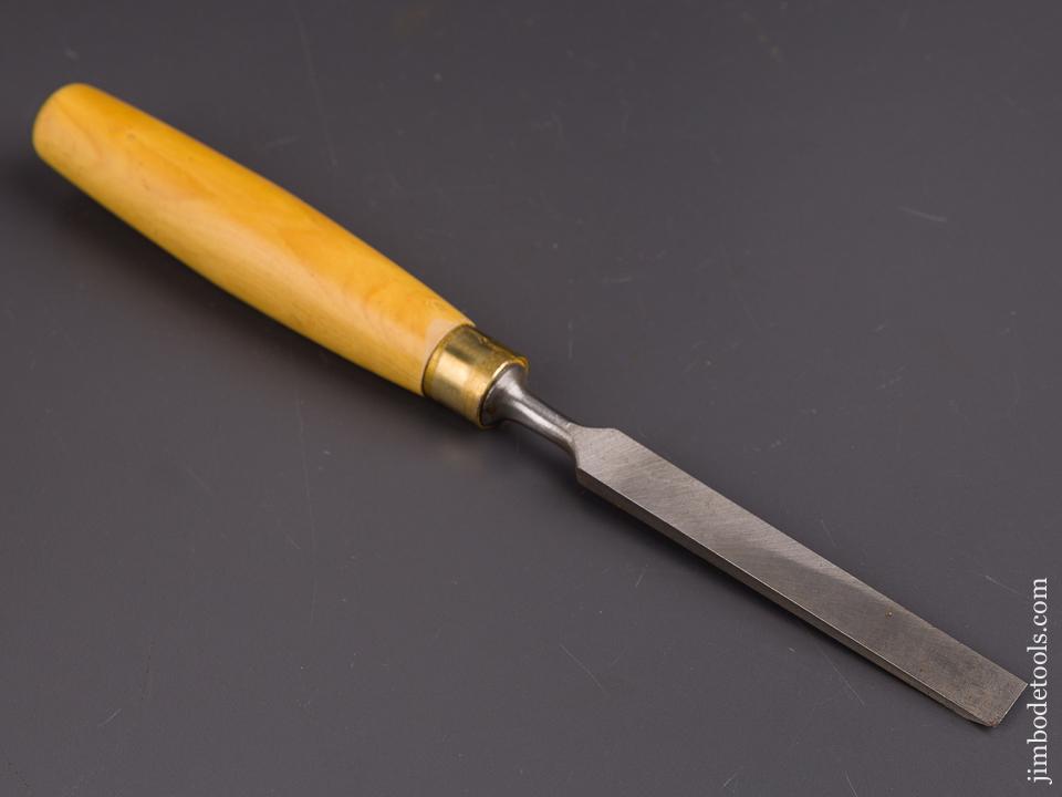 1/2 inch MARPLES Boxwood Handled Tang Firmer Chisel NEW OLD STOCK - 86364