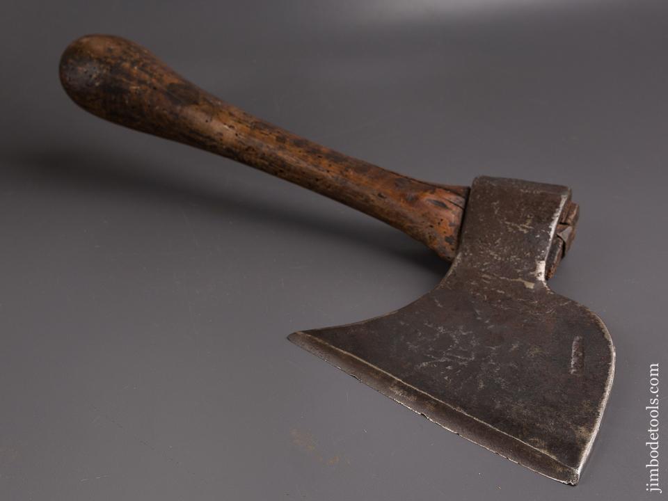 Fabulous French Signed Single Bevel Side Axe - 86369