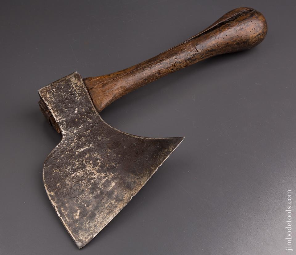 Fabulous French Signed Single Bevel Side Axe - 86369