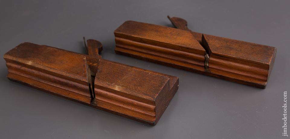 Matched Pair of 5/8 inch First & Second Cut ATKIN & SONS Sash Moulding Planes circa 18471900 Birmingham — 86375