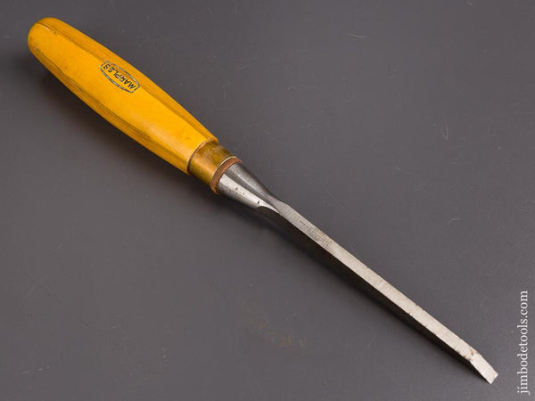 NEAR MINT 1/4 x 12 inch MARPLES Boxwood Handled Mortise Chisel EXTRA FINE - 86379