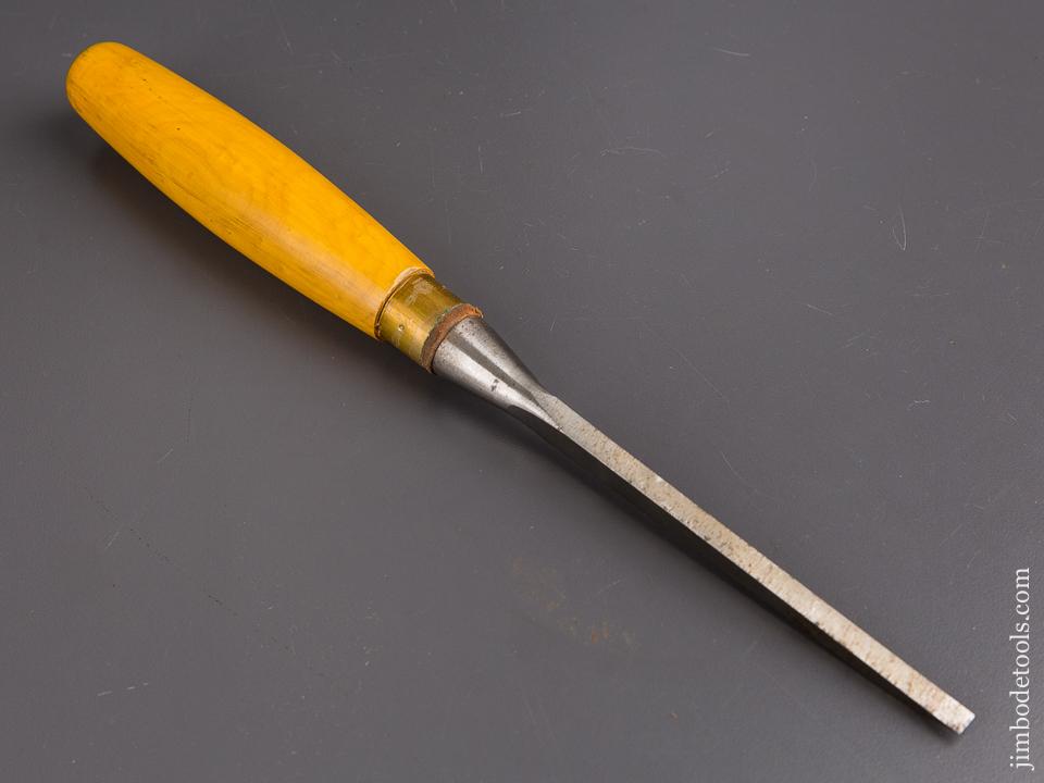 NEAR MINT 1/4 x 12 inch MARPLES Boxwood Handled Mortise Chisel EXTRA FINE - 86379