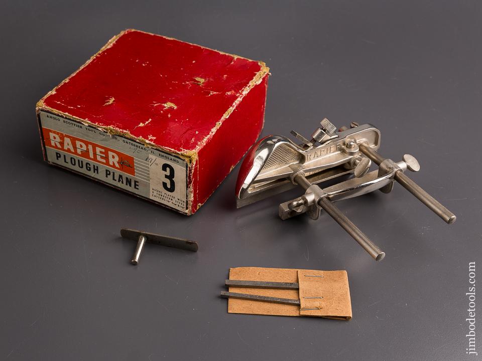 100% Complete RAPIER No. 3 Plough Plane DEAD MINT in Original Box - 86396