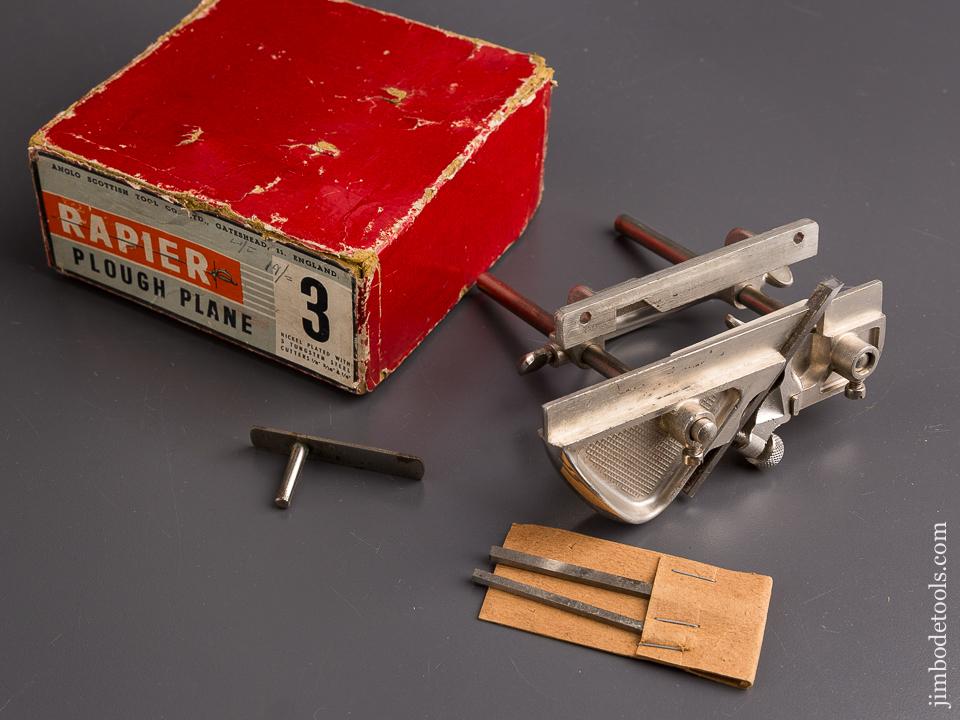 100% Complete RAPIER No. 3 Plough Plane DEAD MINT in Original Box - 86396