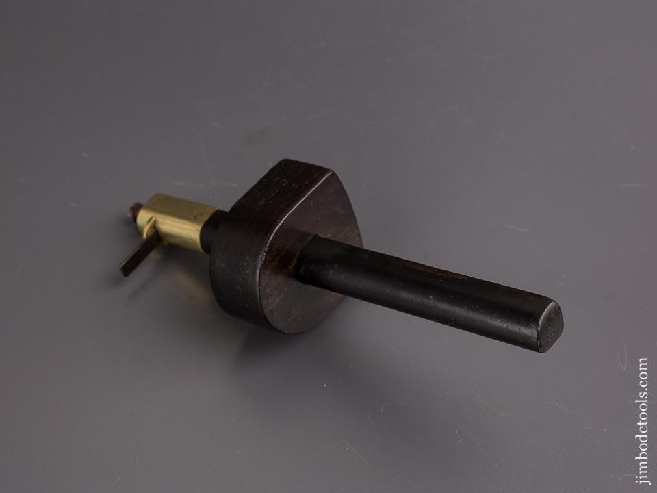 FINE 8 3/4 inch Ebony & Brass Slitting Gauge - 85397