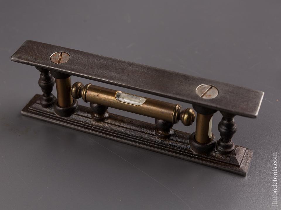 Lovely & Rare! L.L.DAVIS Patent May 29, 1877 Type One Spindle Skeleton Level - 86415