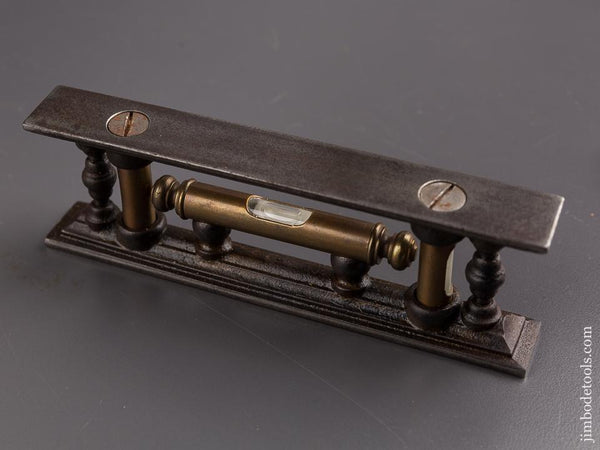 Lovely & Rare! L.L.DAVIS Patent May 29, 1877 Type One Spindle Skeleton Level - 86415