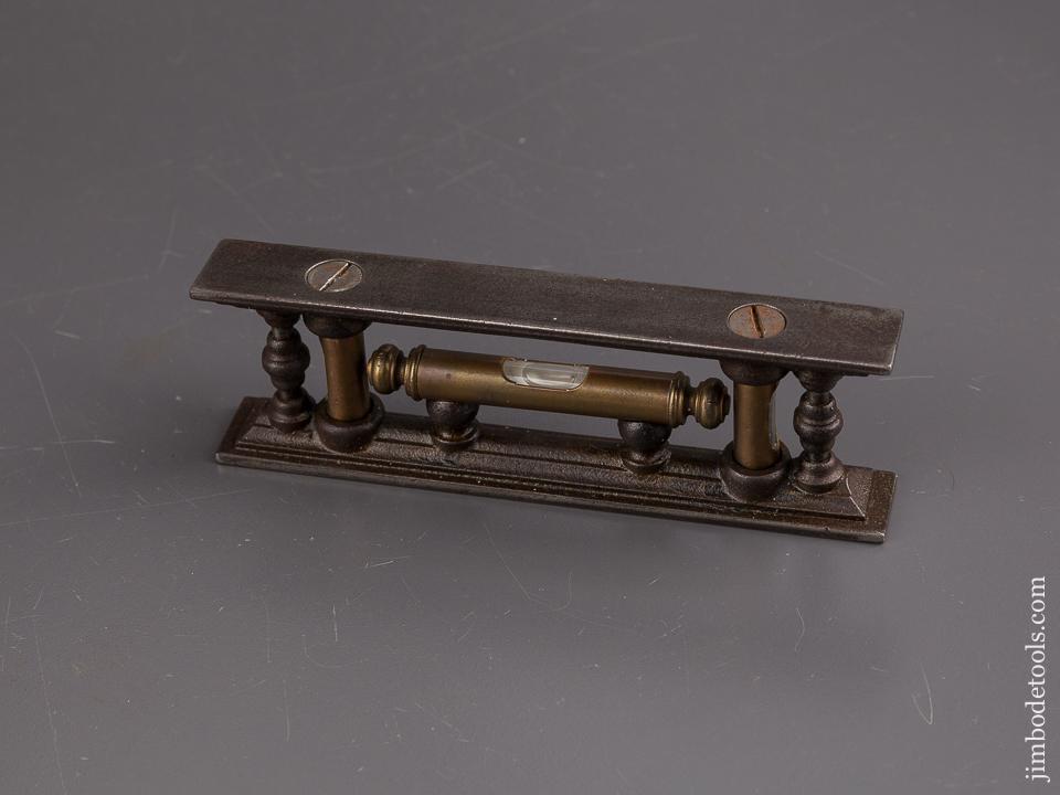 Lovely & Rare! L.L.DAVIS Patent May 29, 1877 Type One Spindle Skeleton Level - 86415