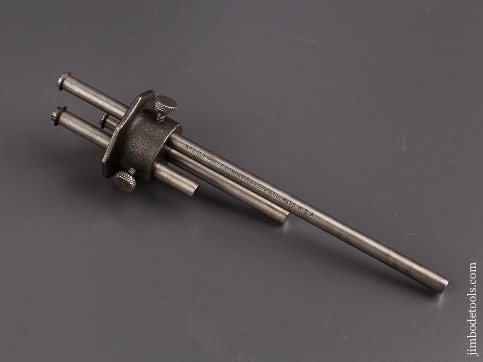 Eight inch GOODELL-PRATT Triple Beam Pizza Wheel Marking & Mortise Gauge - 86425
