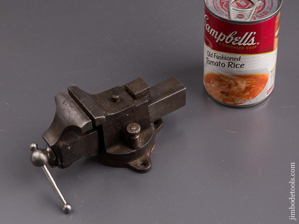 Awesome 3/4 inch PRENTISS Miniature Vise with Swivel Jaw and Swivel Base, A STUDLEY CHEST Tool - 86459