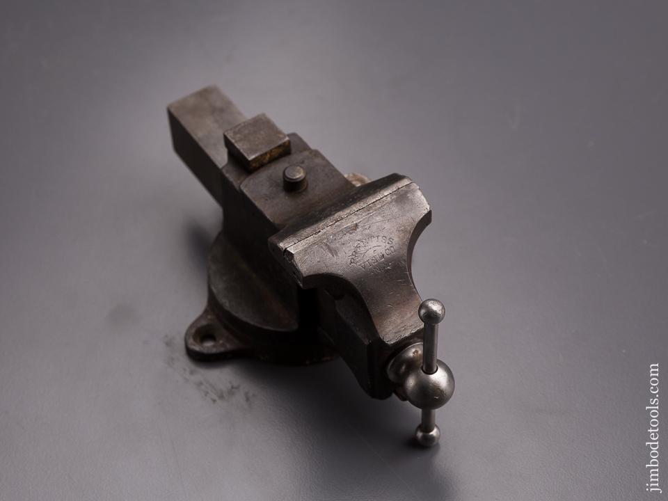 Awesome 3/4 inch PRENTISS Miniature Vise with Swivel Jaw and Swivel Base, A STUDLEY CHEST Tool - 86459