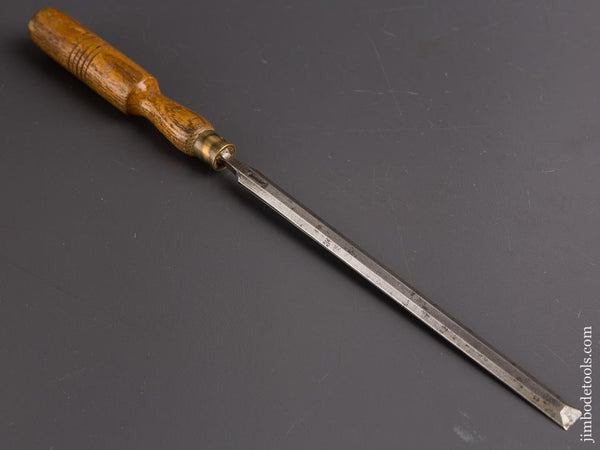 Long Thin 3/8 inch MARPLES Ash Handled English Paring Chisel - 86479