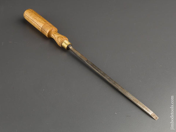 1/4 inch Long Thin Ash Handled Paring Chisel NEW OLD STOCK - 86430